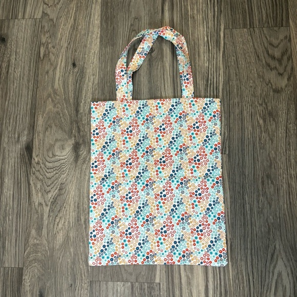 Floral Multicolor Tote Bag - Picture 2 of 3